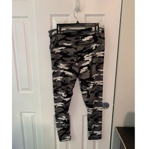 Gray Camouflage Leggings